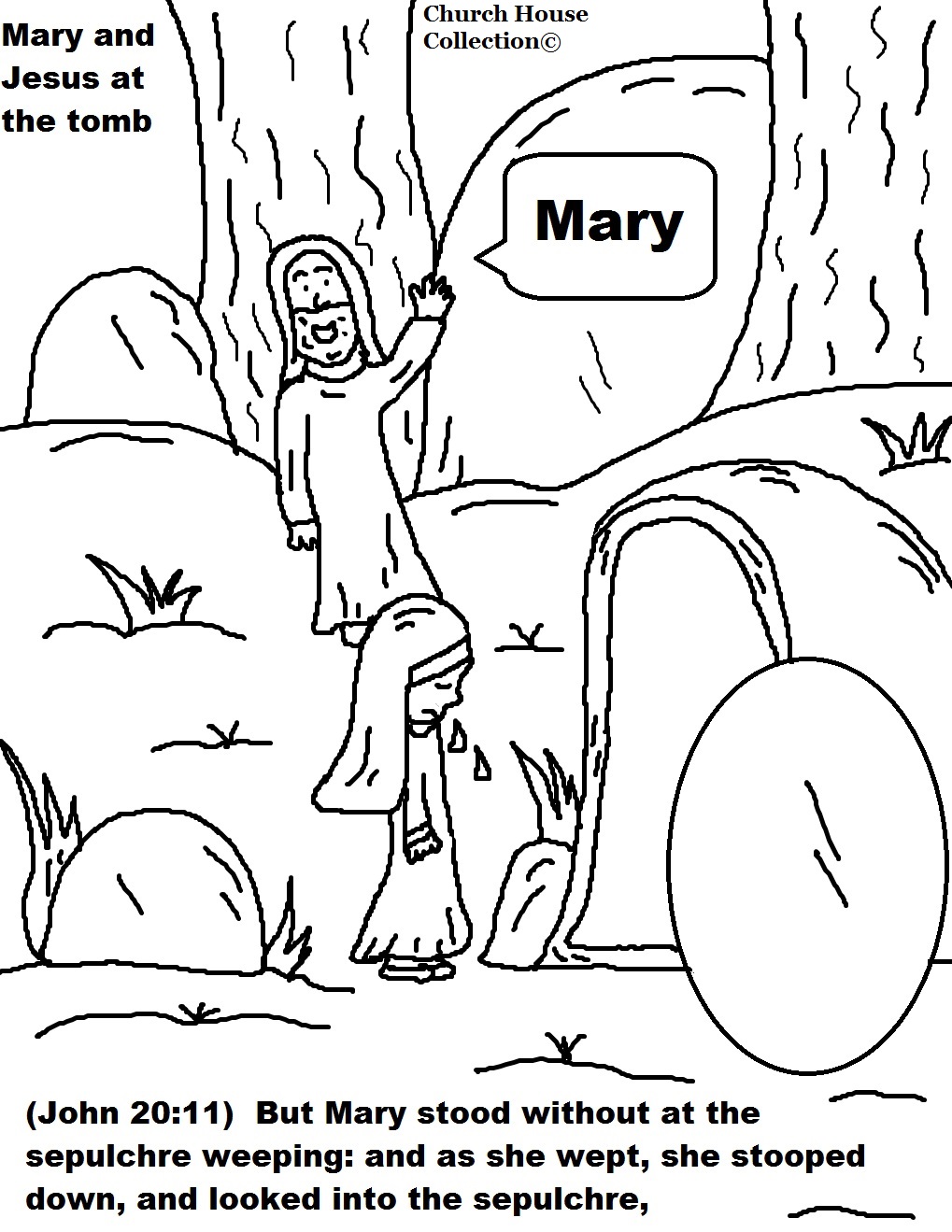 Church House Collection Blog Easter Jesus Resurrection Coloring Pages